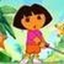 Tai game Dora chơi golf, Choi game Dora chơi golf