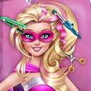 Tai game Siêu Nhân Barbie Làm Tóc, Choi game Siêu Nhân Barbie Làm Tóc