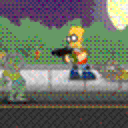 Tai game Simpsons VS Zombie, Choi game Simpsons VS Zombie