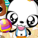Tai game Gấu trúc chơi bóng chuyền, Choi game Gấu trúc chơi bóng chuyền