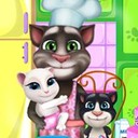 Tai game Mèo Tom Làm Bánh, Choi game Mèo Tom Làm Bánh