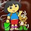 Tai game Dora tô màu online, Choi game Dora tô màu online