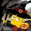 Tai game Simpson hóa trang Halloween, Choi game Simpson hóa trang Halloween