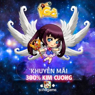 05/12 NẠP KHUYẾN MÃI 300% KIM CƯƠNG SOHAGAME DAY